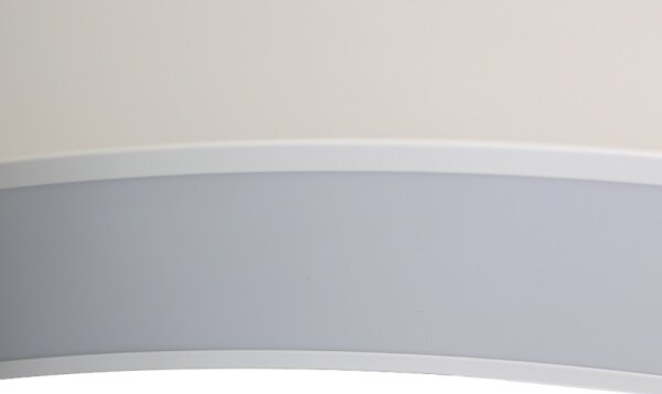 LED stropné svietidlo LED/100W/230V 3000/4000/6500K pr. 100 cm biela