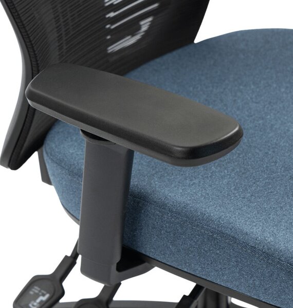 Kancelárska stolička modrá KA-H2491 BLUE