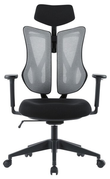 Kancelárska stolička sivá KA-H3245 GREY