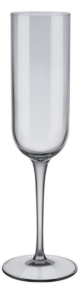 Sada 4 sivých pohárov na šampanské Blomus Mira, 210 ml