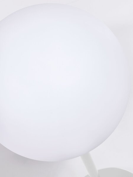 MUZZA NABÍJACIA STOLNÁ LAMPA MIMOZA 64 cm biela