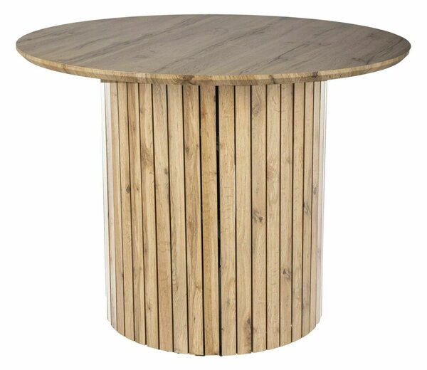 Signal SOCRATES stôl jedálenský, priemer 100 cm, dub artisan