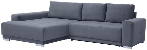 ROHOVÁ SEDACIA SÚPRAVA, textil, sivá Cantus - Sedačky