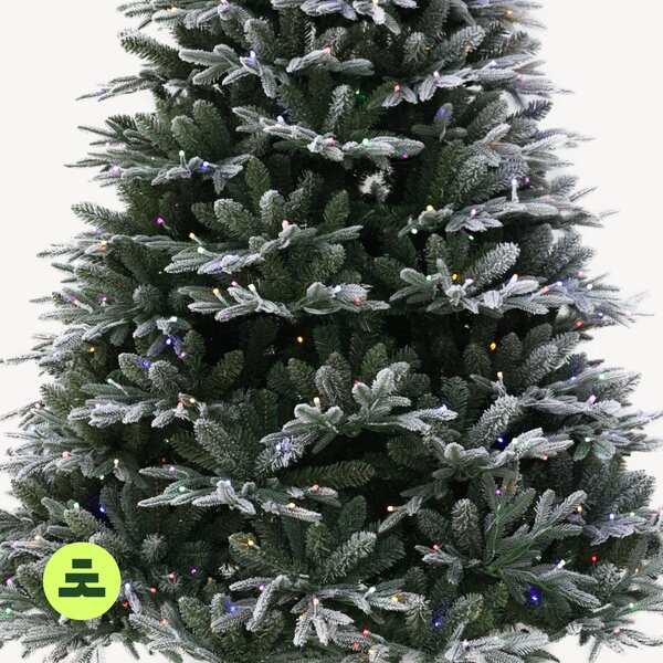 Smrek Zasnežený 290 LED 150 cm