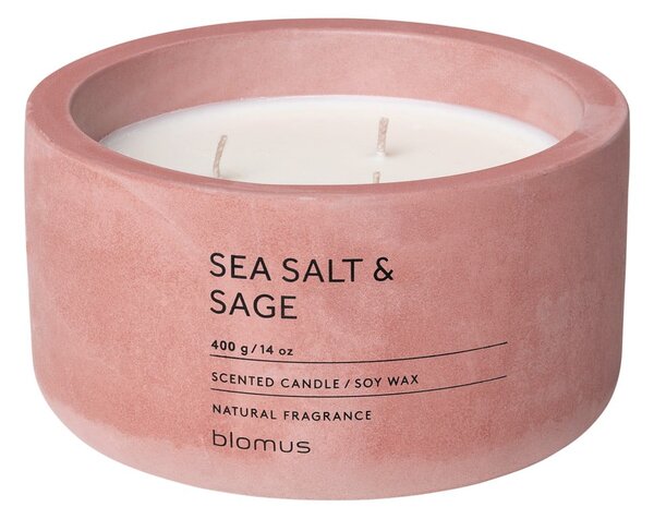 Vonná sójová sviečka doba horenia 25 h Fraga: Sea Salt and Sage – Blomus