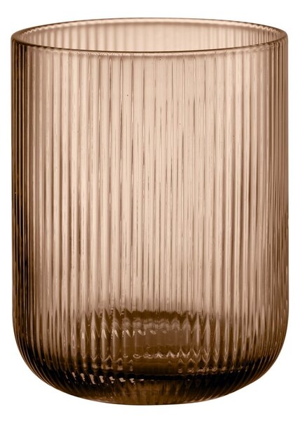 Hnedý sklenený svietnik Blomus Ven, ø 9,5 cm