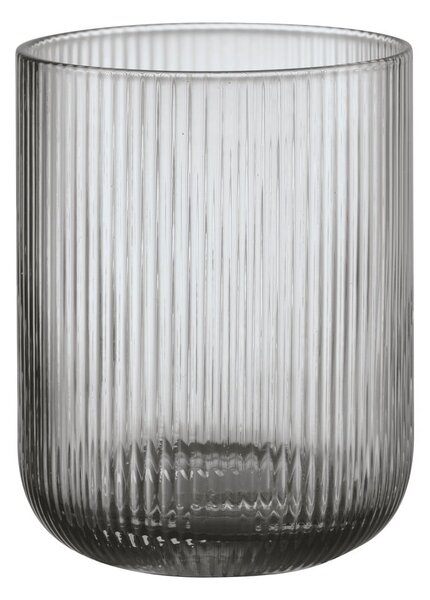 Sivý sklenený svietnik Blomus Ven, ø 9,5 cm