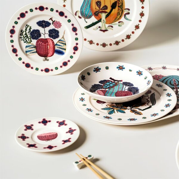 Iittala Hlboký tanier Taika Sato 20cm, biely