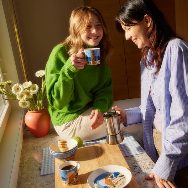 Arabia Hrnček Sniff 0,3l, pieskovo-modrý