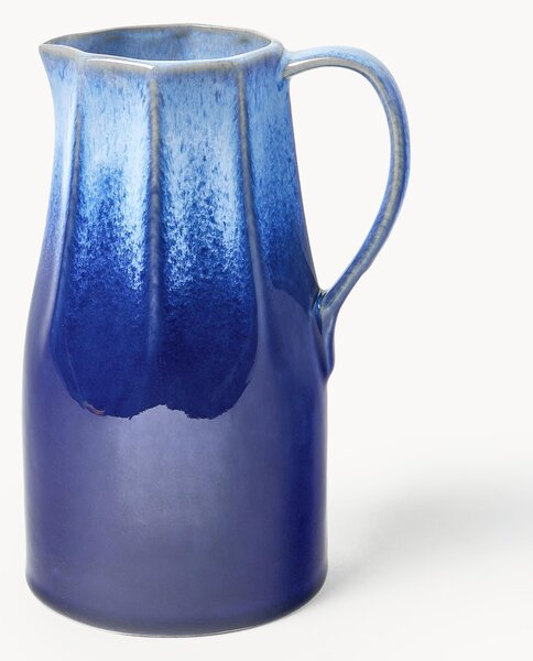 Ručne vyrobená karafa's reaktívnou glazúrou Vinci, 1,5 l