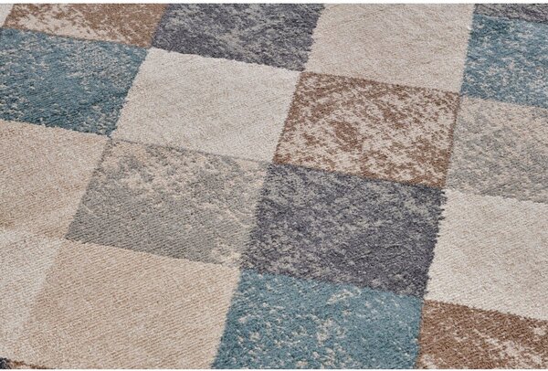 Modrý/béžový behúň 80x200 cm Terrain – Hanse Home