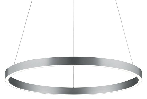 Závesné LED svietidlo Svea-L 60 nikel