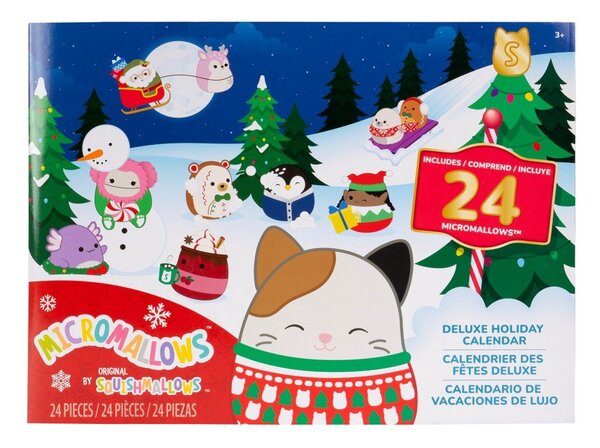 Adventný kalendár Micromallows – SQUISHMALLOWS