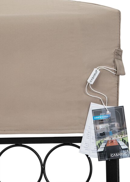 Záhradný altánok Lorca 3x3 m - taupe