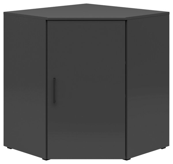 ROHOVÁ KOMODA, grafitová, 71,5/83/71,5 cm Carryhome - Komody