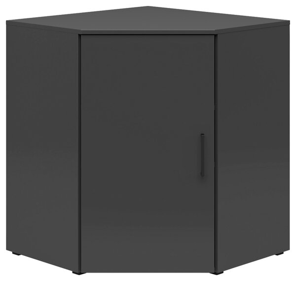 ROHOVÁ KOMODA, grafitová, 71,5/83/71,5 cm Carryhome - Komody