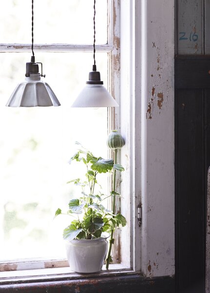 Závesná lampa Margareta Antique White