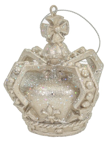 Vianočná ozdoba Royal Crown III 9x9x10 cm