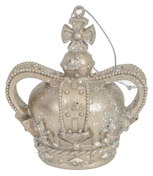 Vianočná ozdoba Royal Crown II 9x9x10 cm