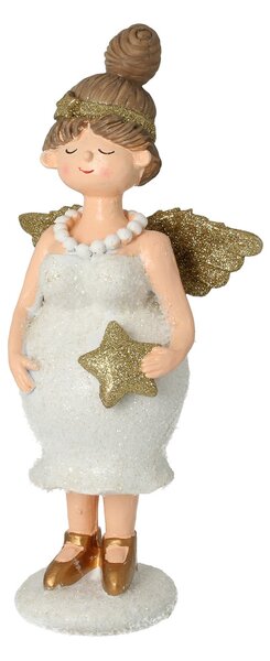 Figúrka Angel Star 30 cm gold