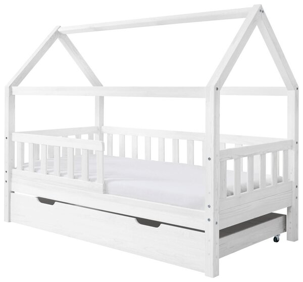 DOMČEKOVÁ POSTEĽ, 80/160 cm biela MID.YOU - Detské izby, Online Only