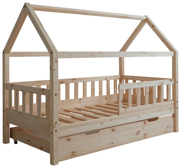 DOMČEKOVÁ POSTEĽ, 80/160 cm prírodná farba MID.YOU - Detské izby, Online Only