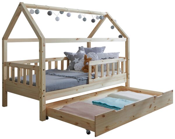 DOMČEKOVÁ POSTEĽ, 80/160 cm prírodná farba MID.YOU - Detské izby, Online Only