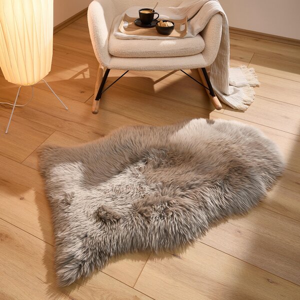 OVČIA KOŽUŠINA, 60/90 cm, strieborná Linea Natura - Koberce
