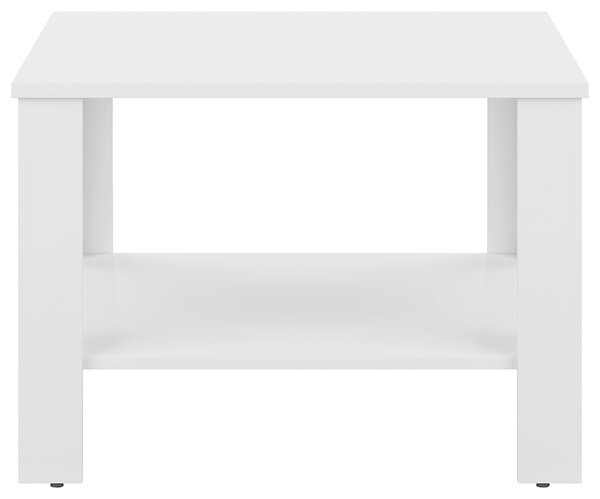 KONFERENČNÝ STOLÍK, biela, kompozitné drevo, 67,5/47,5/67,5 cm Carryhome - Stolíky do obývačky