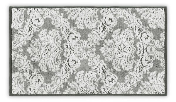 Sivý bavlnený uterák 33x33 cm Damask – Foutastic