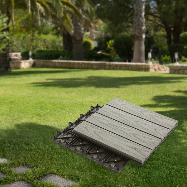 TERASOVÁ DLAŽDICA, strieborná, tmavosivá Ambia Garden - Koberce
