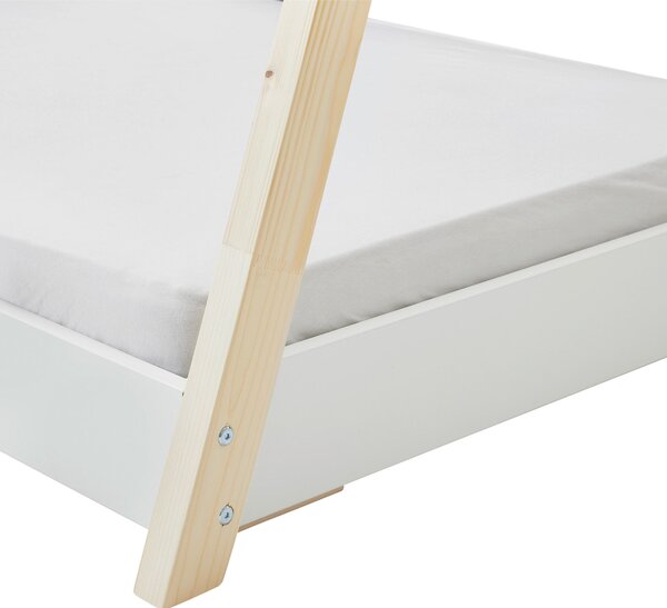 DOMČEKOVÁ POSTEĽ, 90/200 cm biela, farba smreka MID.YOU - Detské izby, Online Only