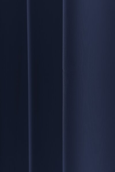 Záves OXFORD LIGHT 140x250 cm, tmavomodrý Zavesenie: Riasiaca páska