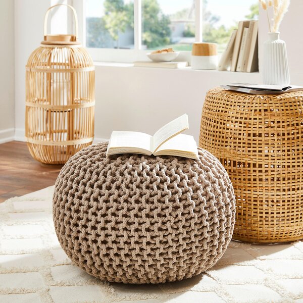 TABURETKA „PUFF“, 55/55/35 cm Linea Natura - Kreslá