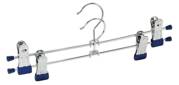 Sada 2 vešiakov na oblečenie s klipsami Wenko Hanger Snap Small