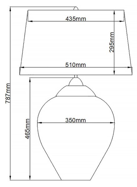 STOLNÁ LAMPA, E27, GU10, 45.7/71.5 cm Elstead Lighting - Interiérové svietidlá