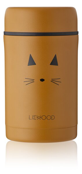 Termoska na jedlo veľká Cat mustard Bernard Liewood