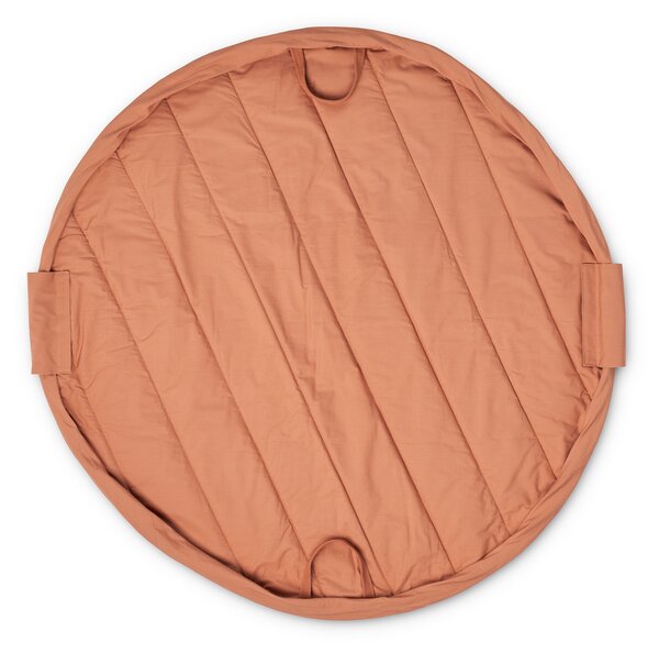 Úložná hracia deka Svende Y/D Stripe Tuscany rose/Sandy Liewood