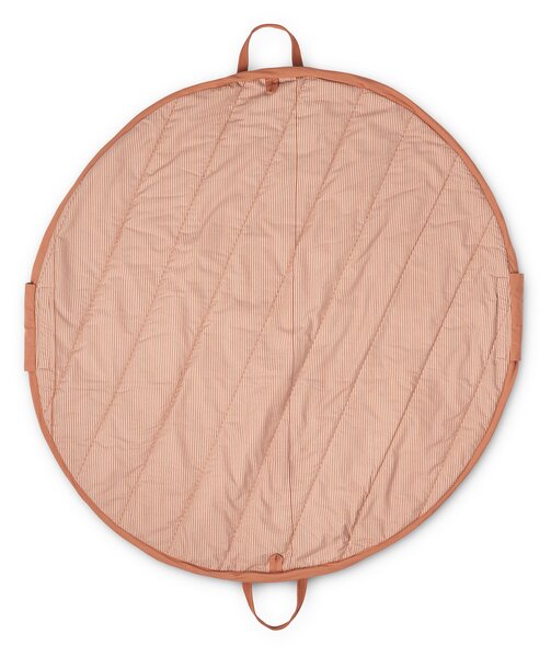 Úložná hracia deka Svende Y/D Stripe Tuscany rose/Sandy Liewood