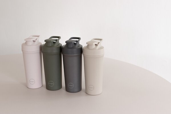 Shaker fľaša 750 ml Cream Beige AYA&IDA