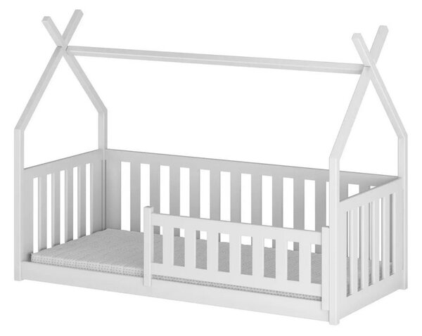 Detská posteľ teepee 80x160 KUSKO - biela