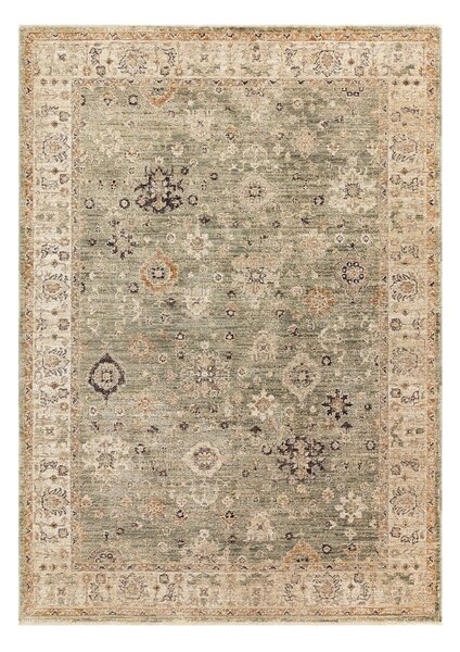 Zelený/béžový ručne tkaný koberec 120x160 cm Heriz Ornate – Asiatic Carpets