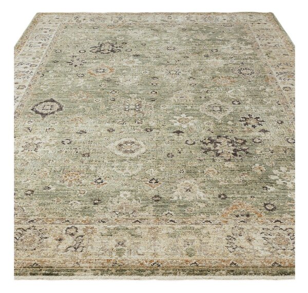 Zelený/béžový ručne tkaný koberec 120x160 cm Heriz Ornate – Asiatic Carpets