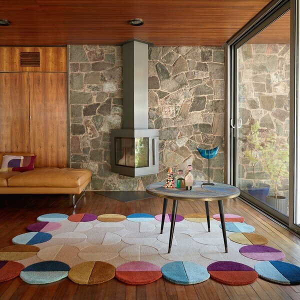 Béžový ručne tkaný vlnený koberec 160x230 cm Mia Textured Scallop – Flair Rugs