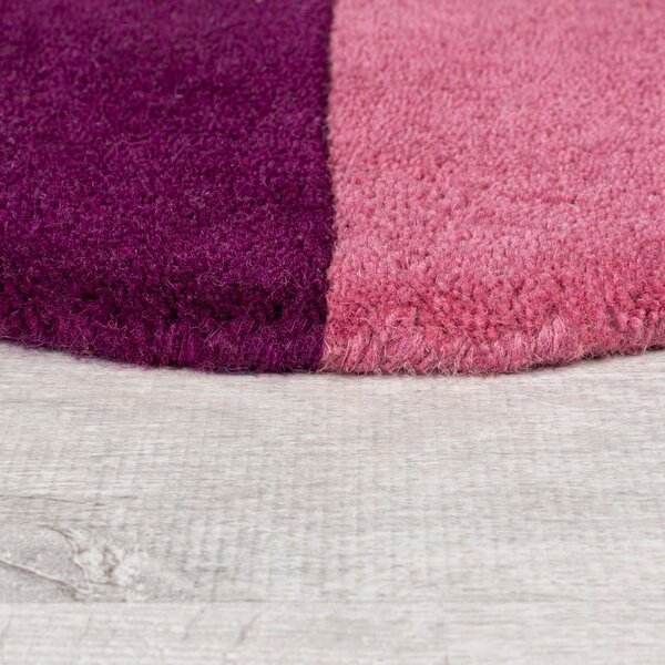 Béžový ručne tkaný vlnený koberec 160x230 cm Mia Textured Scallop – Flair Rugs