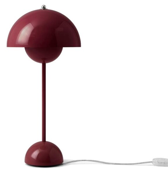 &Tradition Stolná lampa Flowerpot VP3, dark plum 133084A180