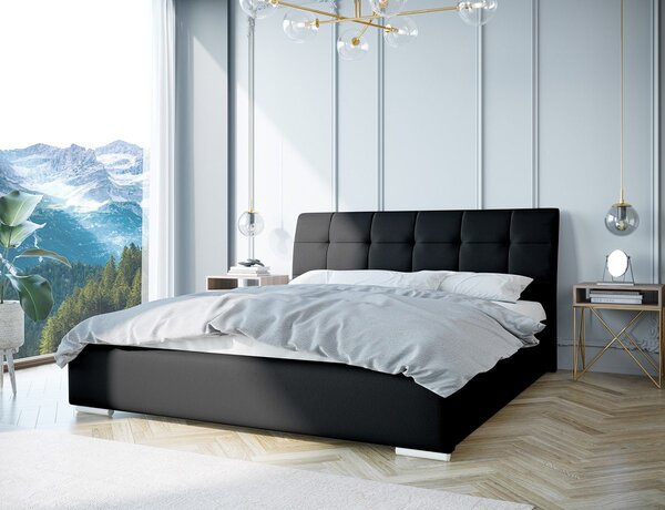 Luxusná čalúnená posteľ OSLO - Drevený rám, 160x200