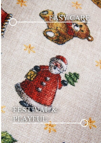 Červený koberec s vianočným motívom 50x80 cm Red Christmas – Villeroy&Boch