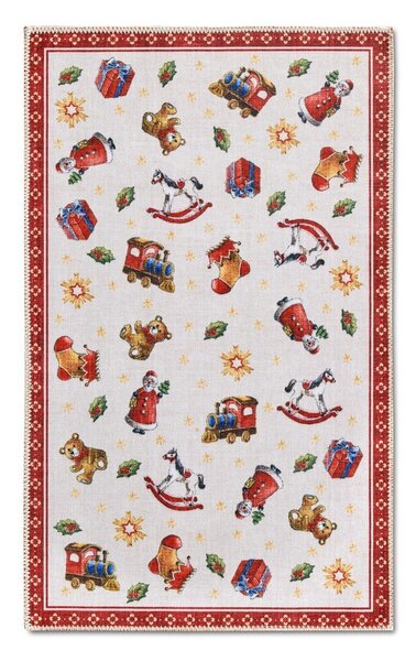 Červený koberec s vianočným motívom 50x80 cm Red Christmas – Villeroy&Boch