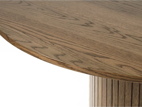 Okrúhly jedálenský stôl v dekore duba ø 120 cm Nola – Unique Furniture